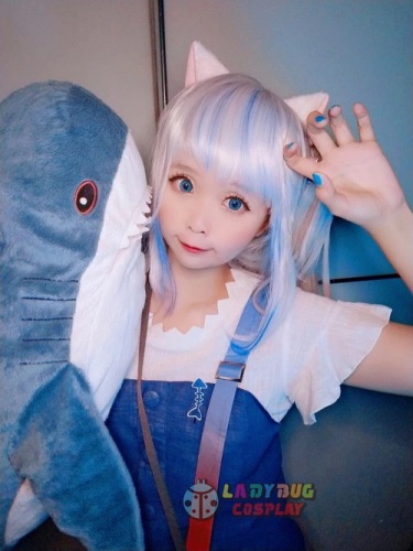 Vtuber Gawr Gura Ch. hololive-EN CatShark Costume