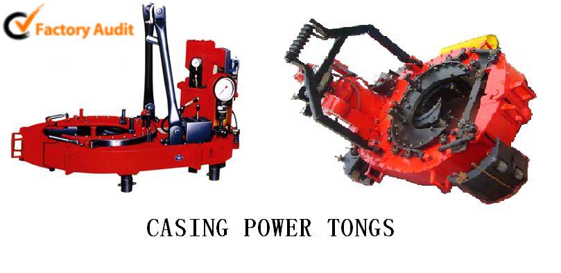 Casing power tongs