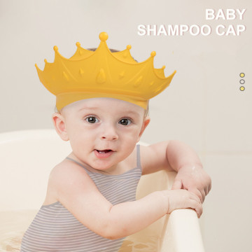 Wodoodporna czapka szamponu Baby Shower Cap