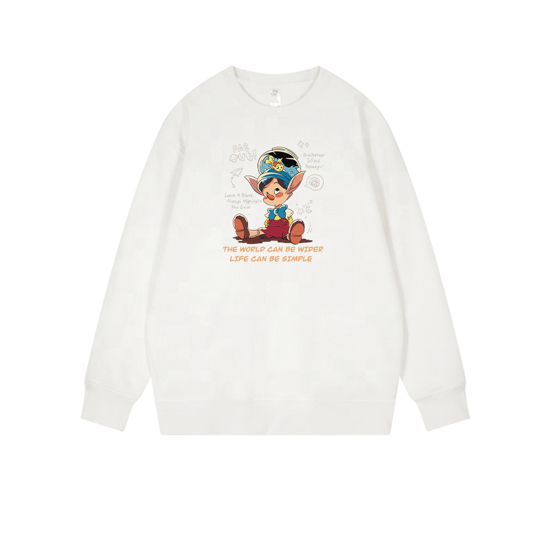 Cartoon Blank Swearshirt