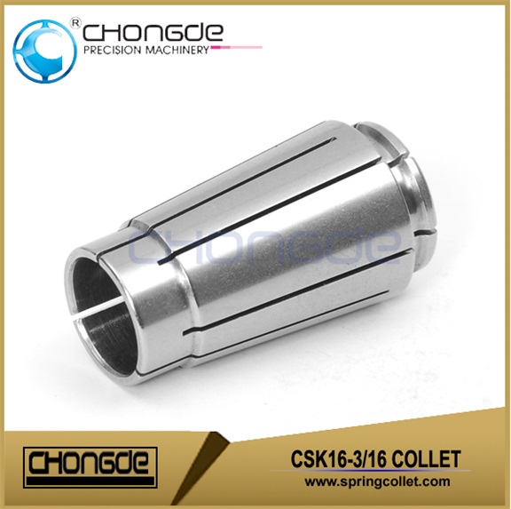 Yaylı Collet CSK16-3/16&quot; CNC takım tezgahları