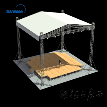 indoor stage truss system frame truss heavy duty stage truss