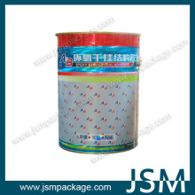 industrial quart tin can for paint