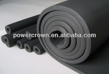 Black NBR foam rubber wall insulation sound proofing foam