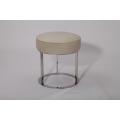 Frank stool in solid stainless steel