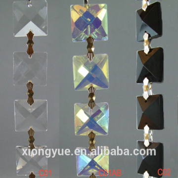 Modern Luxury Square Crystal Home Decor Crystal Chandelier Lighting Interior Decor