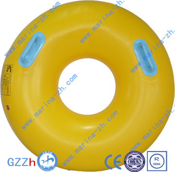 inflatable skiing raft