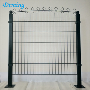 PVC Coated Garden Fence Double Wire Mesh Fence