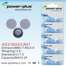 Coin Cell Batteries Ag Series Ag3/392a/lr41/1.5v
