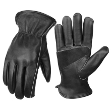OZERO Flex Grip Leather Work Gloves