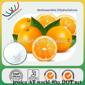 Top quality natural food addictive NHDC neohesperidin dihydrochalcone,natural sweetener NHDC neohesperidin dihydrochalcone