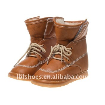 Baby leather boots SQ-A11806CL