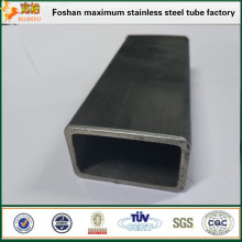 Customized steel 304 rectangle shape stainless steel pipe