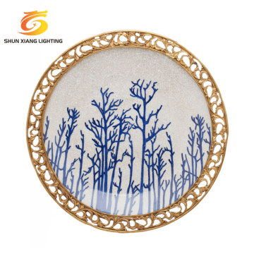 Nordic Handmade Ceramic Wall Plates - 2024 New Decorative Hanging Rounds