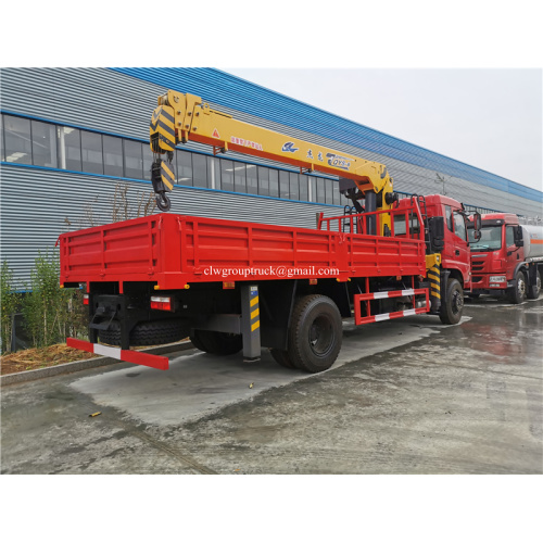 4x2 Telescoping Boom truck mount crane untuk dijual