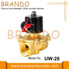 UW-25 1 `` صمام الملف اللولبي المائي من نوع Uni-D 220 فولت