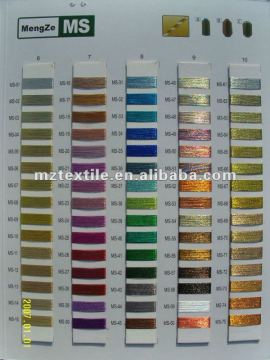 MS TYPE METALLIC EMBROIDERY YARN