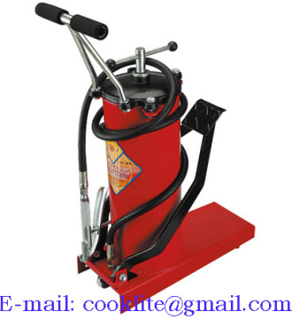 Pompa manuale a pedale per grasso 10kg