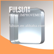 Modern Large framed bathroom mirror, folding bathroom mirror