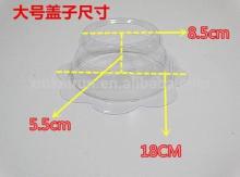 plastic lid /cup lid/plastic cup lid for 8OZ shaved ice flower cups