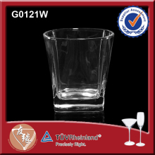 Machine Made Custom Whiskey Glasses 260ML Square Driking Glasses
