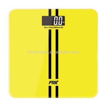 Pure color designed digital bathroom scale body weighing scale