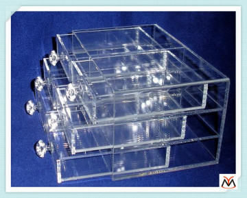 customized acrylic storage drawer,multilayer acrylic box,clear acrylic drawer