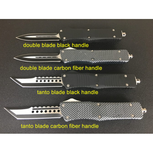Černý automatický nůž Microtech Outdoor