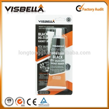 Visbella 85g Black High Temperature RTV Silicone sealant gasket maker