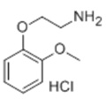 2- (2-Methoxyphenoxy) ethylaminhydrochlorid CAS 64464-07-9