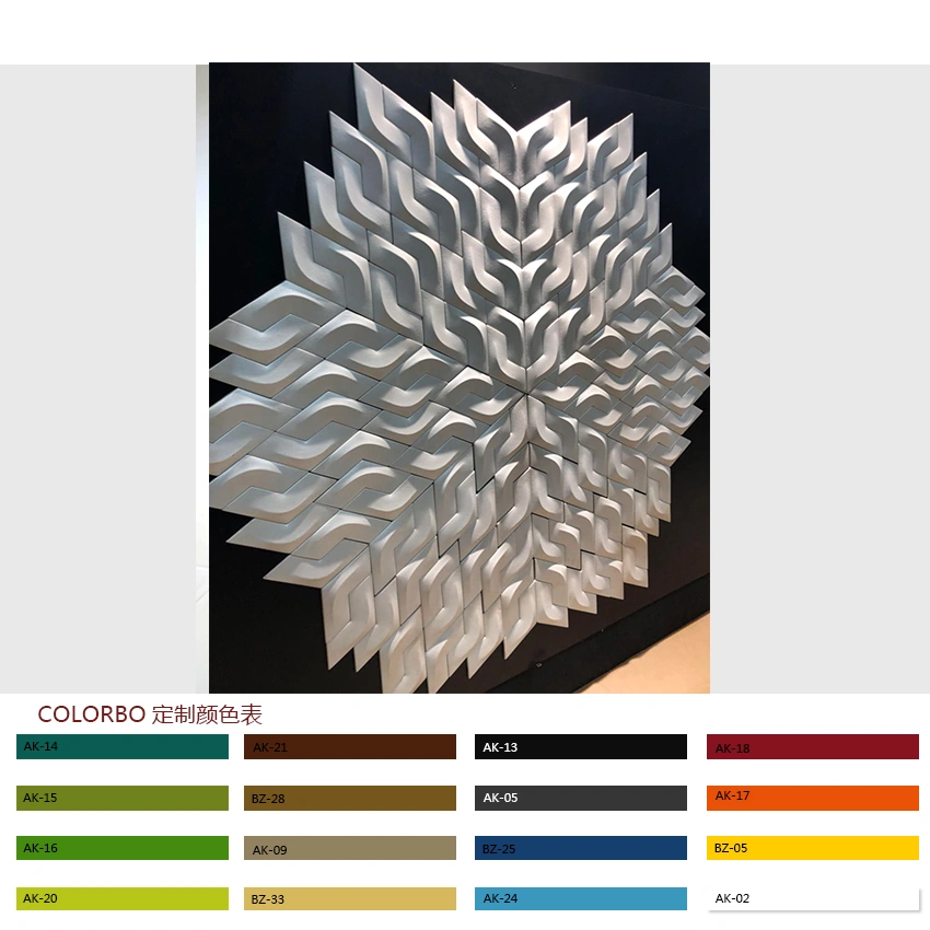 Industry-Leading Precision Restaurant Acoustics 3D Polyester Fiber Panel