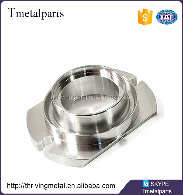 Custom CNC machining stainless steel 304 316 pipe flange in Dongguan