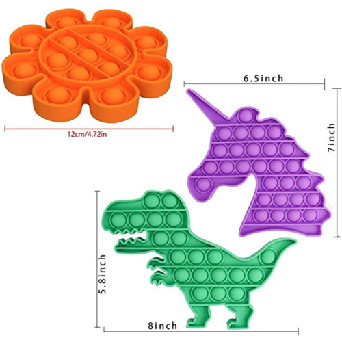 Alivio del estrés y herramientas anti-ansiedad Bubble Fidget Toy