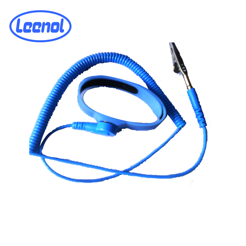 LN-1102 Customized Color ESD Wristband Antistatic Wired Wrist Strap