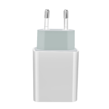 18w 2-ፖርት QC3.0 እና ዓይነት-C USB ግድግዳ መሙያ