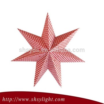Good quality seven point paper star
