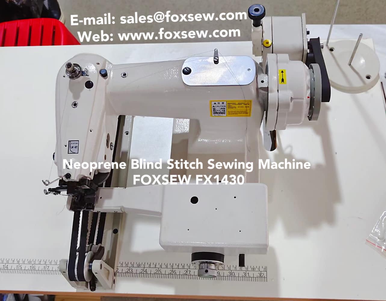 Neoprene Blind Stitch Sewing Machine for Diving Suits FOXSEW FX1430 -3