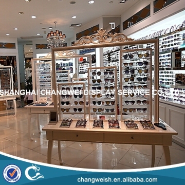 eyewear display stand and display shelf