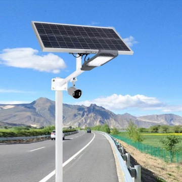 Solar Street Light With Camera 4G