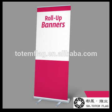 Standing Scrolling Roll Up Banner Stand