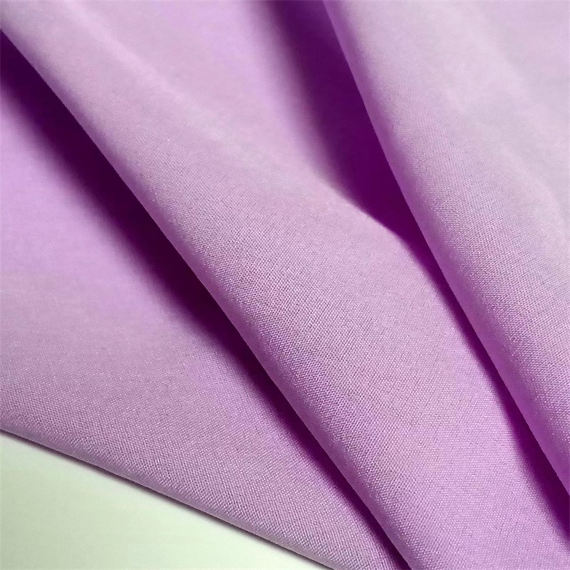 Vải polyester polyester kéo dài bốn chiều Super Soft