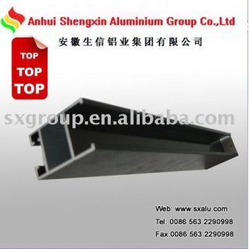 black anodizing aluminum extruded profiles