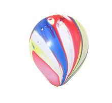 Colored agate latex balloons