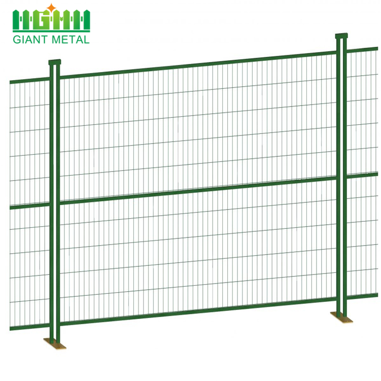 Size Metal Base mesh spacing Canada Temporary Fence