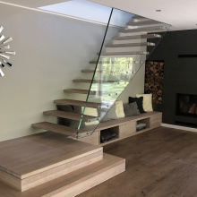 Timeless Design Floating Modern Stairs for Decoration
