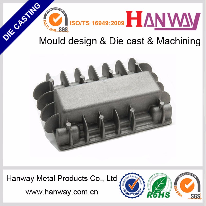 Customized Popular Product Aluminum Gear Box Die Casting For ISO9001 Certificate