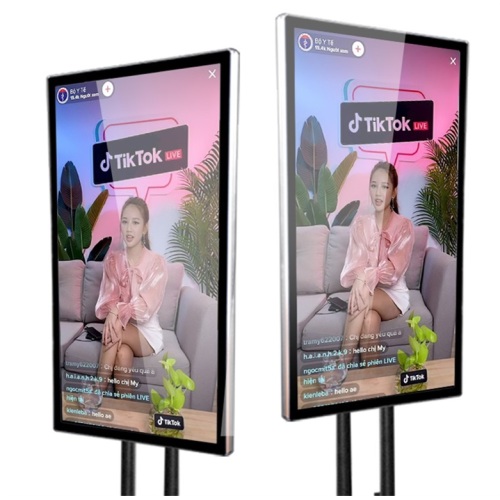 Phát trực tiếp Trình phát đa phương tiện mạng LCD 55 inch