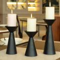 Set pemegang lilin hitam 3