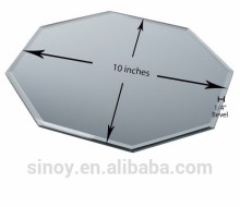 Beveled edge mirror tile, beveled glass mirror tile in3mm 4mm 5mm 6mm