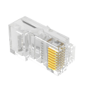 Conectores RJ45 Cat5E Cat6 RJ45 de enchufe modular 8P8C de red